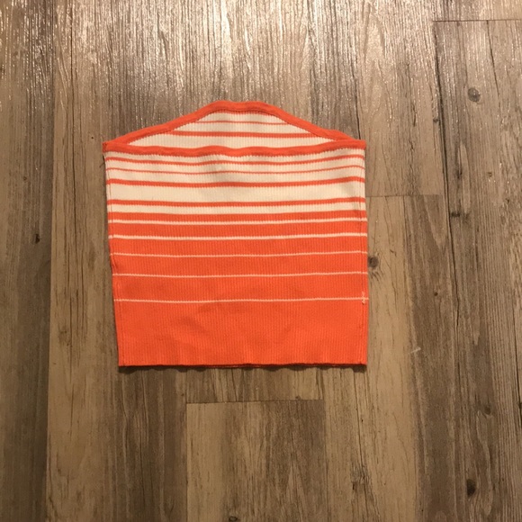 Pink/white Women’s tube top - Picture 2 of 3